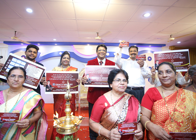 Grace Ministry Celebrates the grand opening of it's All-in-One office at Balmatta, Mangalore on July 13, 2018 in the presence of large Devotees and Well-wishers.